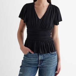 Express brand black new with tags size Medium top.